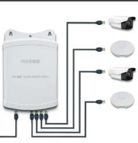 TEKPC SCT-W14Q DIŞ ORTAM 100Mbps PoE Extender 1 Giriş  4 çıkış poe swiç